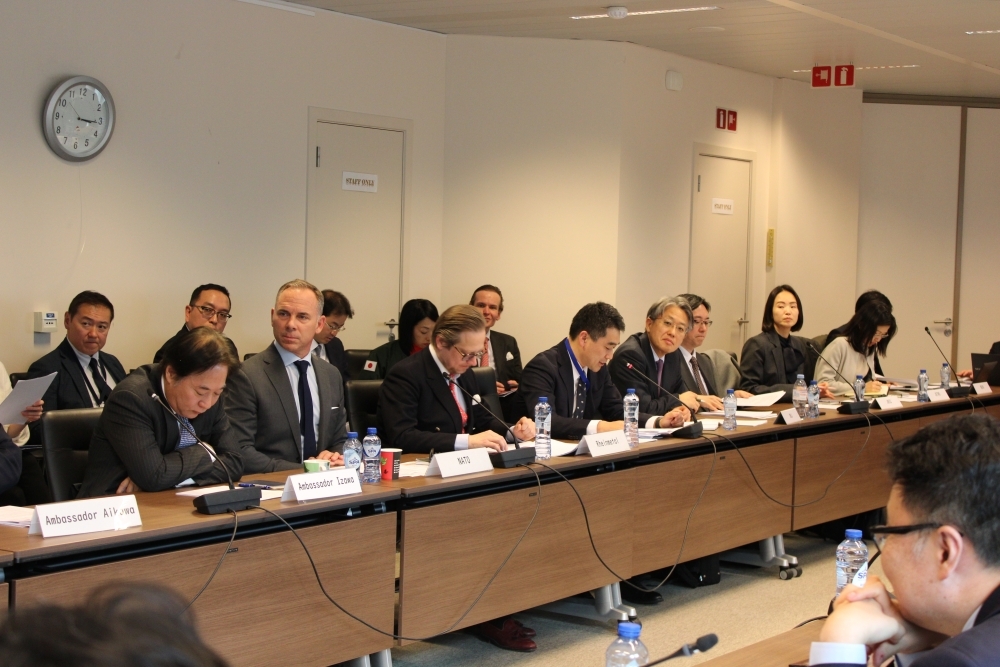 Meeting on Defense Industry Cooperation Co-hosted with the Mission of Japan to the EU