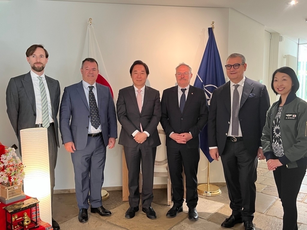Dinner at Ambassador's Residence with Leonardo S. p. A. on the GCAP